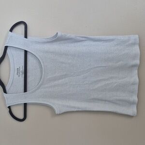 Chico's Metallic Grey Tank